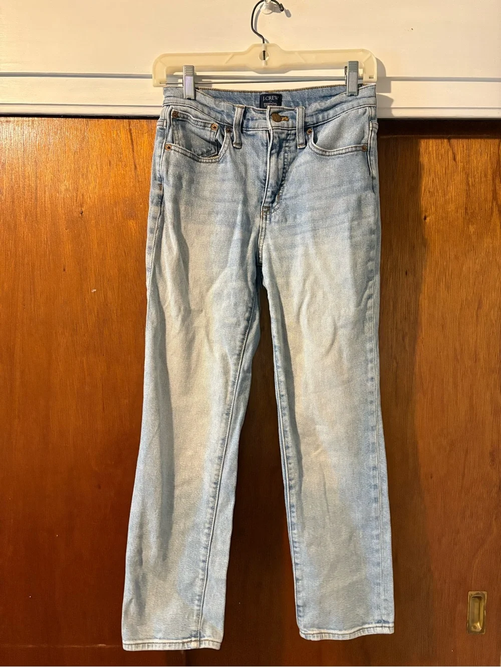 J Crew Essential Straight Jeans